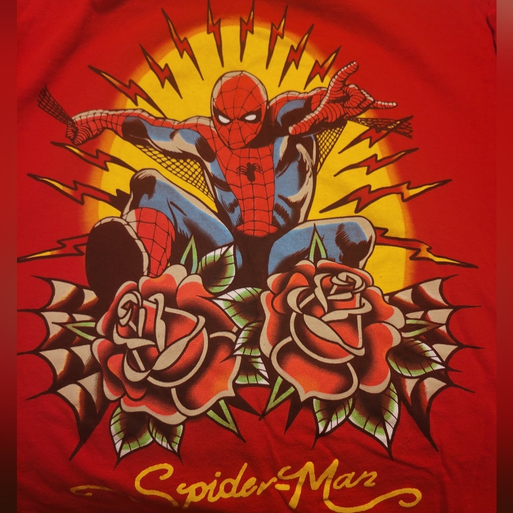 Marvel Spiderman T shirt from Hot Topic